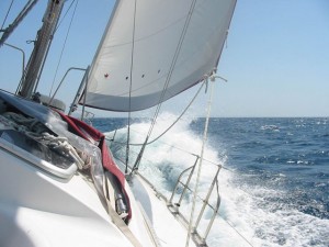 Яхтинг в Сочи в открытом море